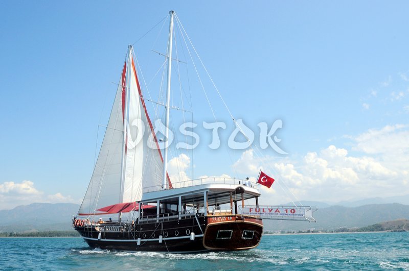 Our boat is Fulya 10 - Fethiye sailing boat trip