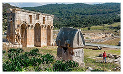 Patara beach and Ancient city