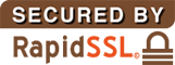 Безопасная передача данных банковких карт обеспечена Rapid SSL
